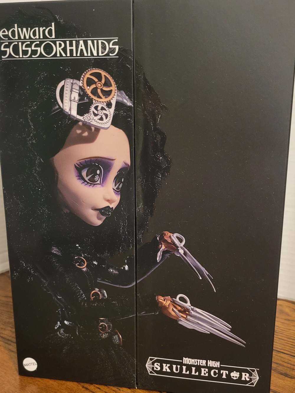 Mattel Monster High Skullector Edward Scissorhands Doll - Black & Purple